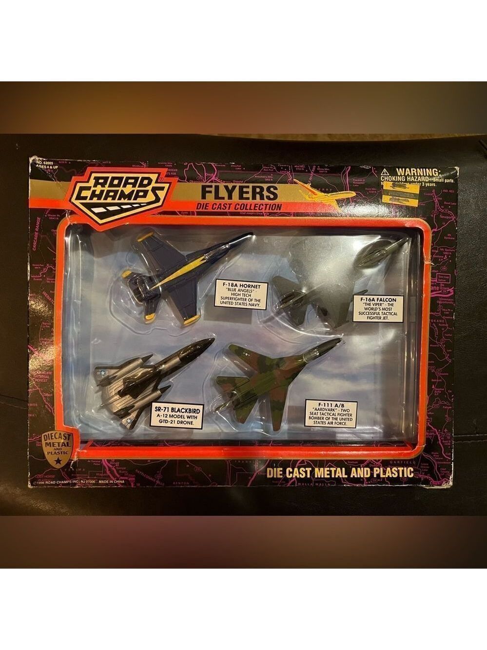 Vintage Road Champs #62005 Flyers Die Cast Collection - 1996